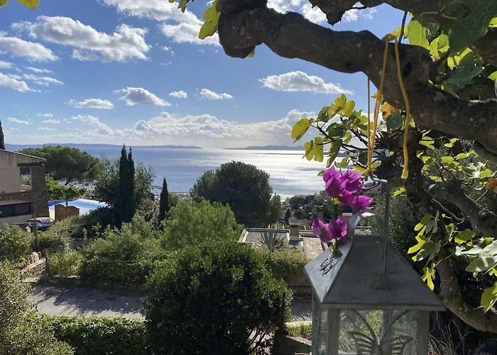 Charmante Vue Calme Au Lavandou - Fr-1-308-145 펜션